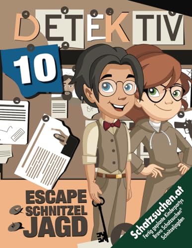 Detektiv Schatzsuche für Spionageliebhaber ab 10 Jahren: Erlebt ein unvergessliches Abenteuer: Entkommt dem Haus der Rätsel und findet den Schatz! (Bravo Schatzsuche)