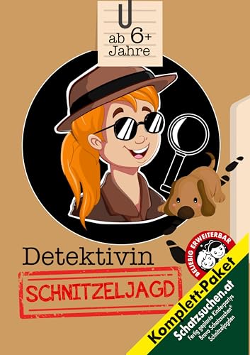 Detektivinnen Schnitzeljagd Kindergeburtstag für Mädchen ab 6 Jahren: Kreativ geplante Schatzsuche mit Spurensuche, durchführende Geschichte mit ... uvm. Sofort Startklar! (Bravo Schatzsuche) von Lucid Page Media