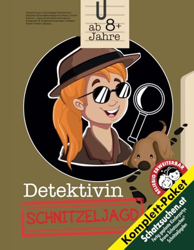 Detektivinnen Schnitzeljagd Schatzsuche Mädchen Kindergeburtstag ab 8 Jahre (Grundschüler): Detektiv Spiel - Fallermittlung mit Fußspuren & ... Kreativ geplant. (Bravo Schatzsuche)