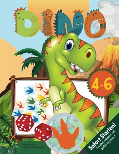 Dinosaurier Schatzsuche 4-6 Jahre: Wer hat Tyranno gekidnappt? Findet den Entführer und erhaltet einen mega Finderlohn! Mit Fußspuren lesen u.v.m. (Bravo Schatzsuche)