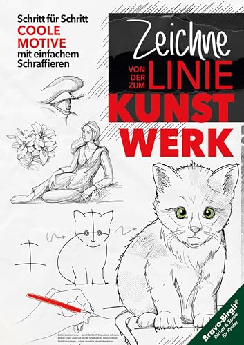 Einfach Zeichnen lernen – Schritt-für-Schritt Zeichenbuch mit coolen Motiven: Klare Linien & einfache Schraffuren für schöne Bleistiftzeichnungen – schnell umsetzbar, ohne Vorkenntnisse Einfach Zeichnen lernen – Schritt-für-Schritt Zeichenbuch mit coolen Motiven: Klare Linien & einfache Schraffuren für schöne Bleistiftzeichnungen – schnell umsetzbar, ohne Vorkenntnisse von Lucid Page Media