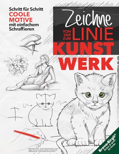 Einfach Zeichnen lernen – Schritt-für-Schritt Zeichenbuch mit coolen Motiven: Klare Linien & einfache Schraffuren für schöne Bleistiftzeichnungen – schnell umsetzbar, ohne Vorkenntnisse. Einfach Zeichnen lernen – Schritt-für-Schritt Zeichenbuch mit coolen Motiven: Klare Linien & einfache Schraffuren für schöne Bleistiftzeichnungen – schnell umsetzbar, ohne Vorkenntnisse. von Independently published