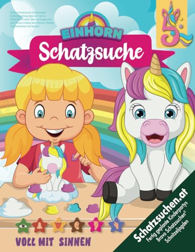 Einhorn Schatzsuche Schnitzeljagd Kindergeburtstag Spiel ab 5 Jahren: Einhornparty voller Überraschungen mit allen Sinnen erleben beim Rätseln, Kneten, Flaschendrehen und Spielen! (Bravo Schatzsuche) Einhorn Schatzsuche Schnitzeljagd Kindergeburtstag Spiel ab 5 Jahren: Einhornparty voller Überraschungen mit allen Sinnen erleben beim Rätseln, Kneten, Flaschendrehen und Spielen! (Bravo Schatzsuche)