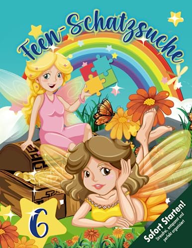 Feen Schatzsuche Kindergeburtstag ab 6 Jahren: "Magie liegt in der Luft!" - Tauche ein in eine Welt voller Magie und erlebe eine Schatzsuche, die du nie vergessen wirst! (Bravo Schatzsuche)