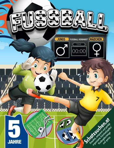 Fußball Schatzsuche Kindergeburtstag für Jungs & Mädchen ab 5 Jahren: “Fußball verbindet!“ - Mädchen auch in Jungsmannschaften? Die spannende Schnitzeljagd beginnt! (Bravo Schatzsuche)