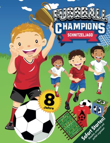 Fußball Schatzsuche Schnitzeljagd Kindergeburtstag ab 8 Jahre: Fußballakademie: Erlebe eine kreative Schatzsuche mit Tischfußball-Kickerarena, Bewegungswürfel und mehr! Fußball Schatzsuche Schnitzeljagd Kindergeburtstag ab 8 Jahre: Fußballakademie: Erlebe eine kreative Schatzsuche mit Tischfußball-Kickerarena, Bewegungswürfel und mehr!