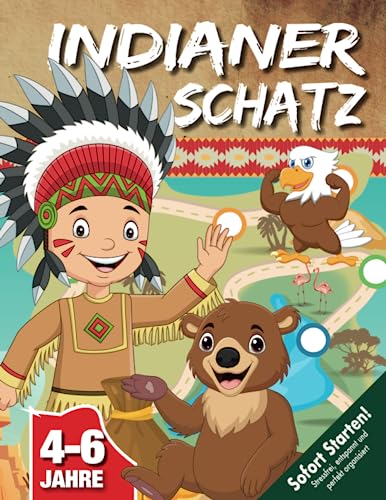 Indianer Schnitzeljagd Schatzsuche Kindergeburtstag 4-6 Jahre: Taucht ein in die Welt der Indianer und erlebt ein spannendes Partyspiel voller Geheimnisse, Rätsel & Überraschungen. (Bravo Schatzsuche) Indianer Schnitzeljagd Schatzsuche Kindergeburtstag 4-6 Jahre: Taucht ein in die Welt der Indianer und erlebt ein spannendes Partyspiel voller Geheimnisse, Rätsel & Überraschungen. (Bravo Schatzsuche)