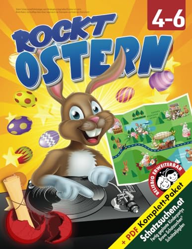 Ostern Schatzsuche/Schnitzeljagd, auch Kindergeburtstag Indoor/Outdoor 4-6 Jahre: Rockt Ostern, löst knifflige Osterrätsel, hopst durch die Osterspiele und findet den Osterschatz! (Bravo Schatzsuche) Ostern Schatzsuche/Schnitzeljagd, auch Kindergeburtstag Indoor/Outdoor 4-6 Jahre: Rockt Ostern, löst knifflige Osterrätsel, hopst durch die Osterspiele und findet den Osterschatz! (Bravo Schatzsuche)