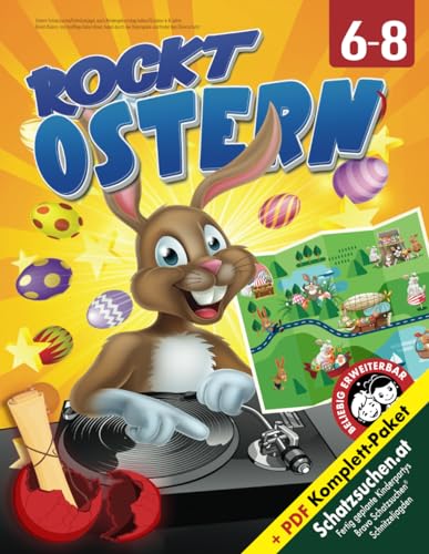 Ostern Schatzsuche/Schnitzeljagd, auch Kindergeburtstag Indoor/Outdoor 6-8 Jahre: Rockt Ostern, löst knifflige Osterrätsel, hopst durch die Osterspiele und findet den Osterschatz! (Bravo Schatzsuche) Ostern Schatzsuche/Schnitzeljagd, auch Kindergeburtstag Indoor/Outdoor 6-8 Jahre: Rockt Ostern, löst knifflige Osterrätsel, hopst durch die Osterspiele und findet den Osterschatz! (Bravo Schatzsuche) von Independently published