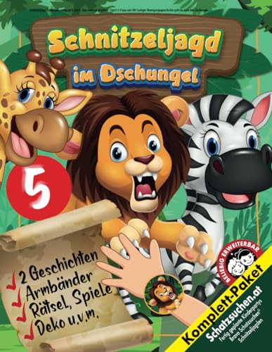 Schnitzeljagd Kindergeburtstag ab 5 Jahre: Das rosarote Nilpferd - Catch it if you can! Mit lustiger Bewegungsgeschichte geht es ab in den Dschungel. (Bravo Schatzsuche) Schnitzeljagd Kindergeburtstag ab 5 Jahre: Das rosarote Nilpferd - Catch it if you can! Mit lustiger Bewegungsgeschichte geht es ab in den Dschungel. (Bravo Schatzsuche)