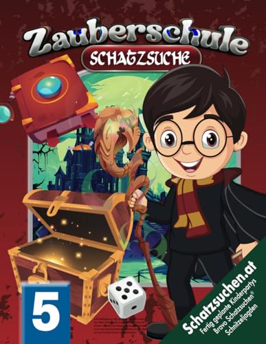 Schnitzeljagd an der größten Zauberschule der Welt, Kindergeburtstag Schatzsuche ab 5 Jahren: Findet das Magierarmband und lasst euch mit ... führen (+ Halloween) (Bravo Schatzsuche)