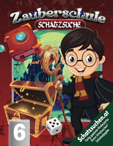 Schnitzeljagd an der größten Zauberschule der Welt, Kindergeburtstag Schatzsuche ab 6 Jahren: Findet das Magierarmband und lasst euch mit ... führen (+ Halloween) (Bravo Schatzsuche)