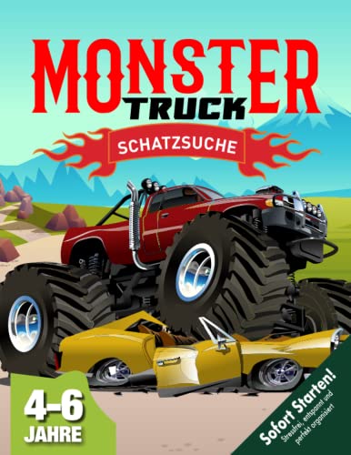 Spannende Auto-Monstertruck-Schatzsuche Kindergeburtstag 4-6 Jahre: Mit riesigen Rädern und bulligen Karosserien gewinnt ihr dieses Schnitzeljagd-Rennen. Kreative Spiele & Rätsel! (Bravo Schatzsuche) Spannende Auto-Monstertruck-Schatzsuche Kindergeburtstag 4-6 Jahre: Mit riesigen Rädern und bulligen Karosserien gewinnt ihr dieses Schnitzeljagd-Rennen. Kreative Spiele & Rätsel! (Bravo Schatzsuche)