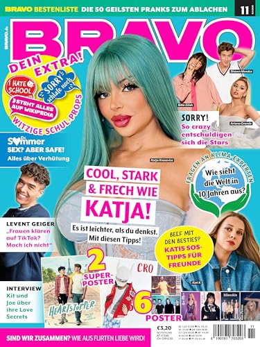 Bravo 11/2023 "Cool, stark & frech wie Katja!" Bravo 11/2023 "Cool, stark & frech wie Katja!"