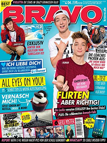 Bravo 4/2016 "Heiko + Roman - Flirten - aber richtig!"