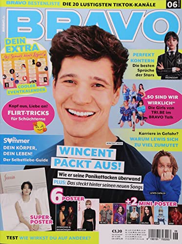 Bravo 6/2023 "Wincent packt aus!" Bravo 6/2023 "Wincent packt aus!"