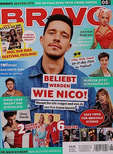 Bravo 8/2023 "Beliebt werden wie Nico!" Bravo 8/2023 "Beliebt werden wie Nico!"