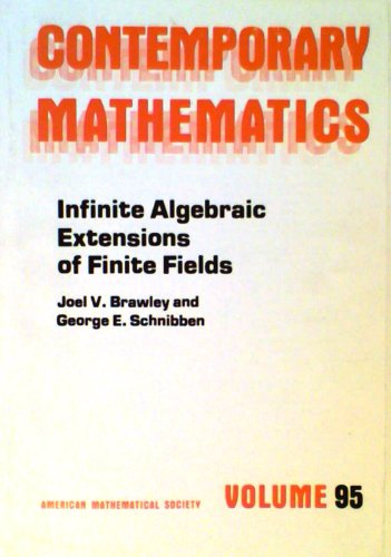 Infinite Algebraic Extensions of Finite Fields (Contemporary Mathematics) von American Mathematical Society