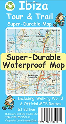 Ibiza Tour & Trail Super-Durable Map
