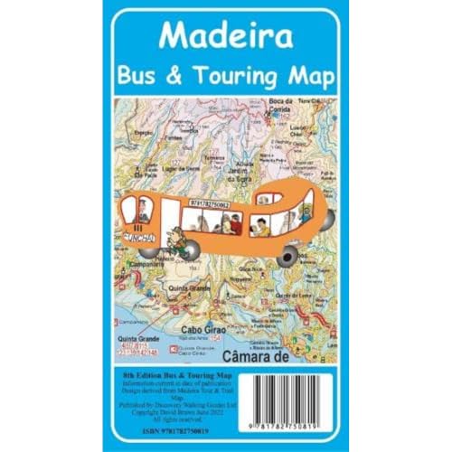 Madeira Bus and Touring Map