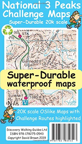 National 3 Peaks Challenge Maps von Discovery Walking Guides Ltd