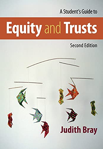 A Student's Guide to Equity and Trusts von Cambridge University Press