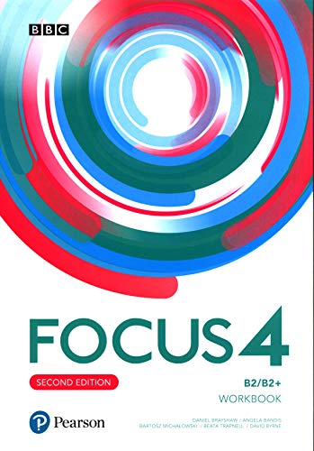 Focus Second Edition 4 Workbook + kod MyEnglishLab: Liceum technikum Poziom B2/B2+ von Pearson