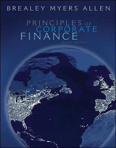 Principles of Corporate Finance