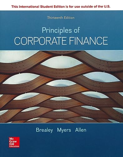 ISE Principles of Corporate Finance (Economia e discipline aziendali)