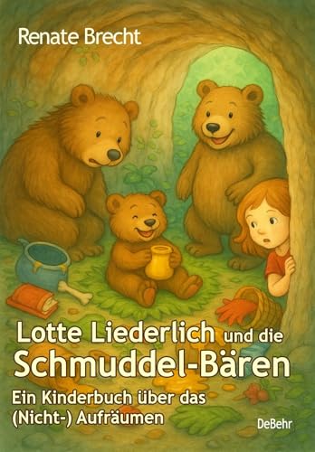 Lotte Liederlich und die Schmuddel-Bären - Ein Kinderbuch über das (Nicht-) Aufräumen von Verlag DeBehr