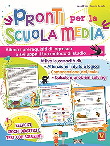 Pronti per la scuola media. Allena i prerequisiti di ingresso e sviluppa il tuo metodo di studio (I grandi libri) von I GRANDI LIBRI