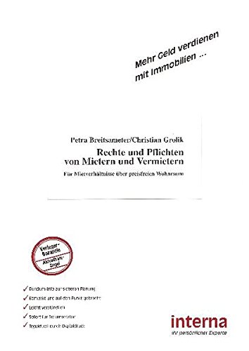 Rechte und Pflichten von Mietern und Vermietern von Verlag Interna GmbH