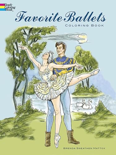 Favorite Ballets Coloring Book (Dover Coloring Books) (Dover Fashion Coloring Book)