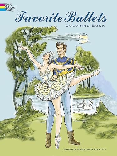Favorite Ballets Coloring Book (Dover Fashion Coloring Book)
