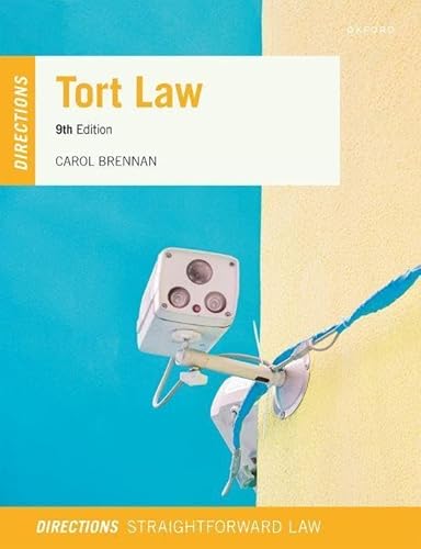 Tort Law Directions von Oxford University Press
