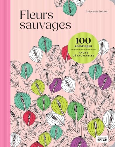 Fleurs sauvages: 100 dessins à colorier von SOLAR