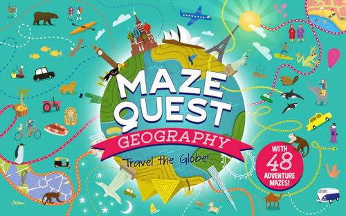 Maze Quest Geography: Travel the Globe!