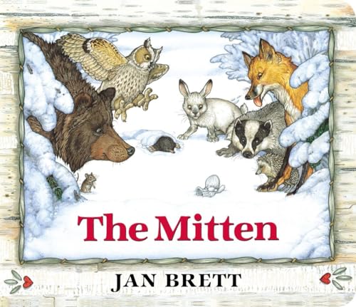 The Mitten (Oversized Lap Board Book): Oversized Board Book