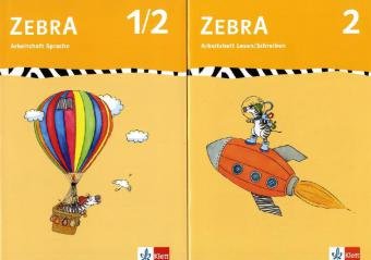Zebra 2: Paket Arbeitsheft Sprache, Arbeitsheft Lesen und Schreiben Klasse 2 (Zebra. Ausgabe ab 2007)