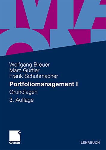 Portfoliomanagement I: Grundlagen von Gabler Verlag