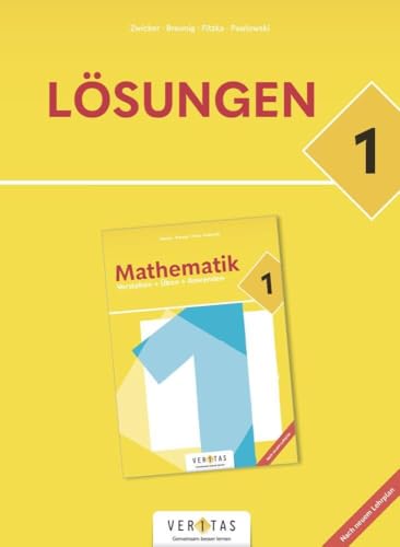Mathematik Verstehen + Üben + Anwenden: Mathematik Verstehen + Üben + Anwenden - Übungen - 5 - Lösungsheft von Veritas Verlag