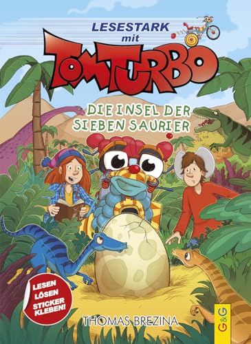 Tom Turbo - Lesestark - Die Insel der sieben Saurier von G&G Verlag, Kinder- und Jugendbuch