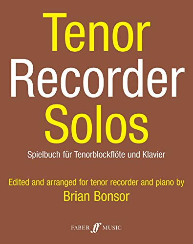 Tenor Recorder Solos: Score and Part von Faber Music Ltd.