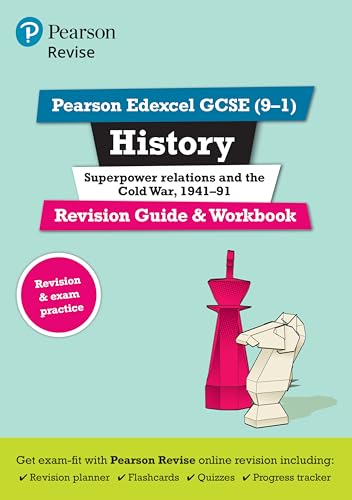 Revise Edexcel GCSE (9-1) History Superpower relations and the Cold War Revision Guide and Workbook: with free online edition: Catch-up and revise (Revise Edexcel GCSE History 16) von Pearson Education Limited