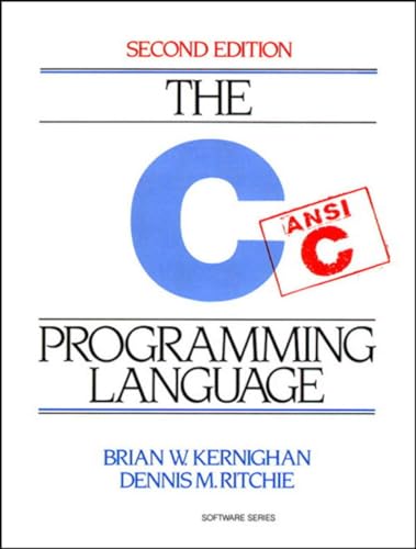 The C Programming Language. (Prentice Hall Software)