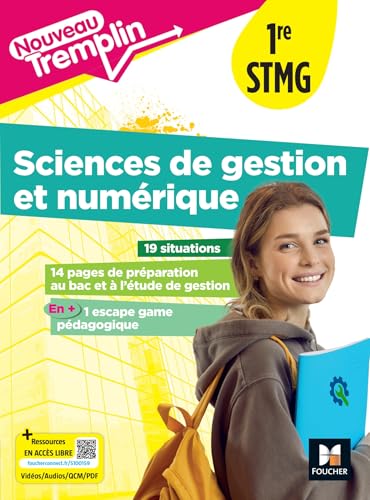 Nouveau Tremplin - Sciences de gestion et numérique (SDGN) 1re STMG - Éd. 2025 - Livre élève von FOUCHER