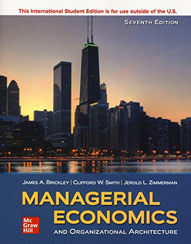 ISE Managerial Economics & Organizational Architecture (Economia e discipline aziendali)