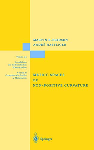 Metric Spaces of Non-Positive Curvature (Grundlehren der mathematischen Wissenschaften, 319, Band 319)