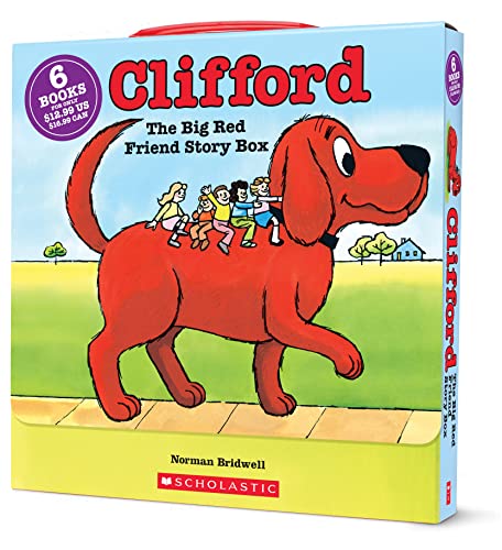 Clifford the Big Red Friend Story Box: Clifford's Good Deeds / Clifford's Manners / Clifford and the Grouchy Neighbors / Clifford and the Big Storm / ... Clifford Grows Up (Clifford the Big Red Dog)