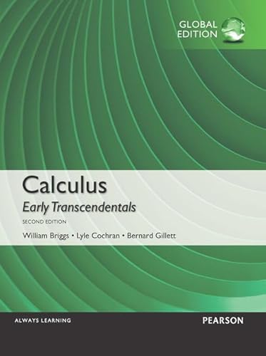 Calculus: Early Transcendentals, Global Edition von Pearson Education Limited